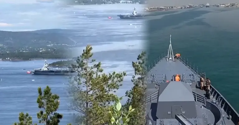 ইরানের বন্দর আব্বাসে রুশ রণতরী